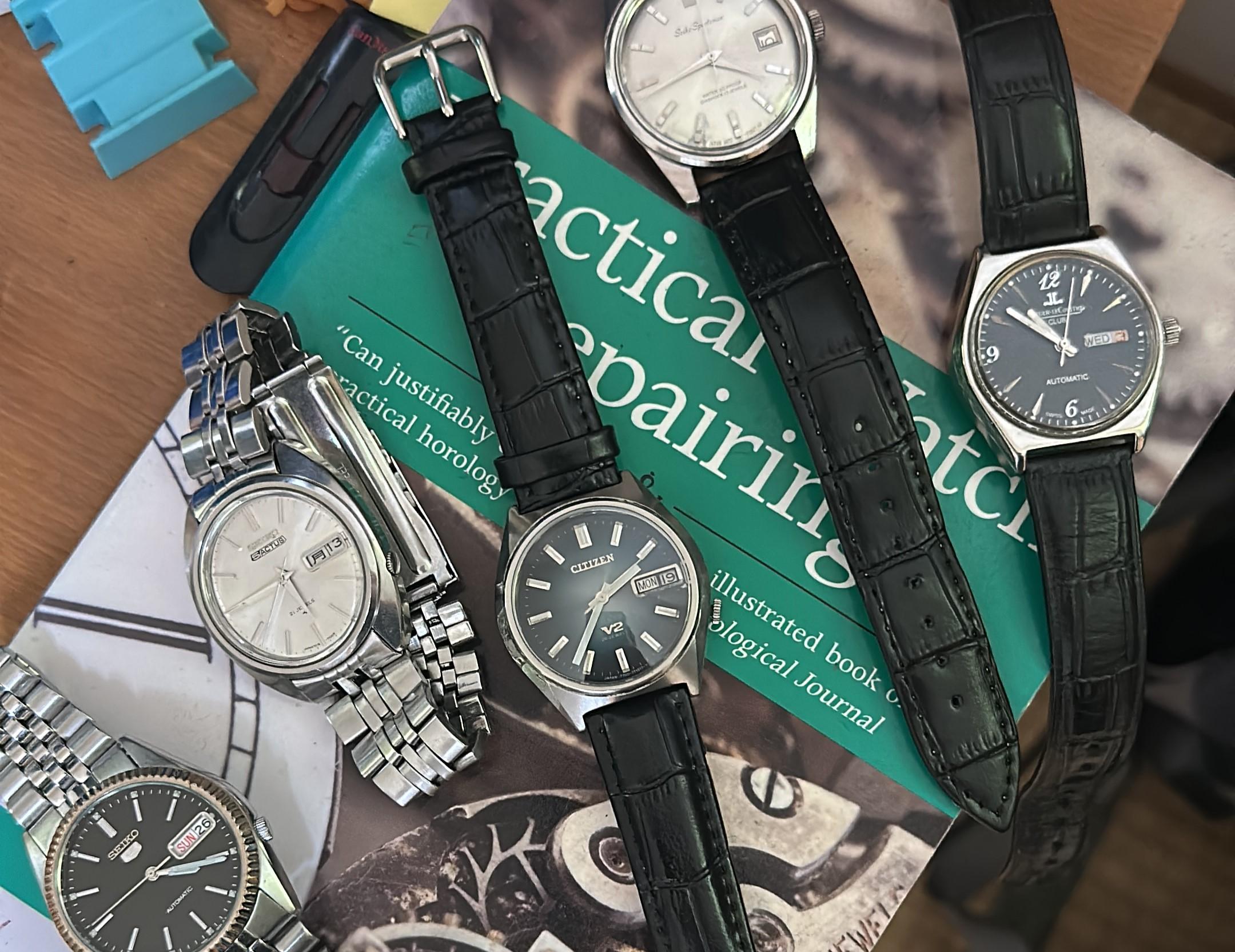Vintage mechanical watch component